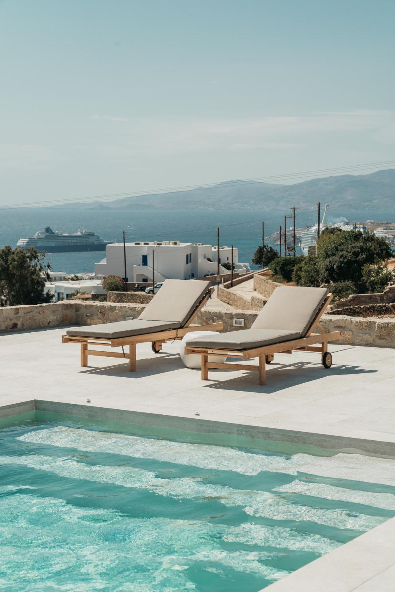 Ostria View Mykonos Bed and Breakfast Mykonos Town Εξωτερικό φωτογραφία