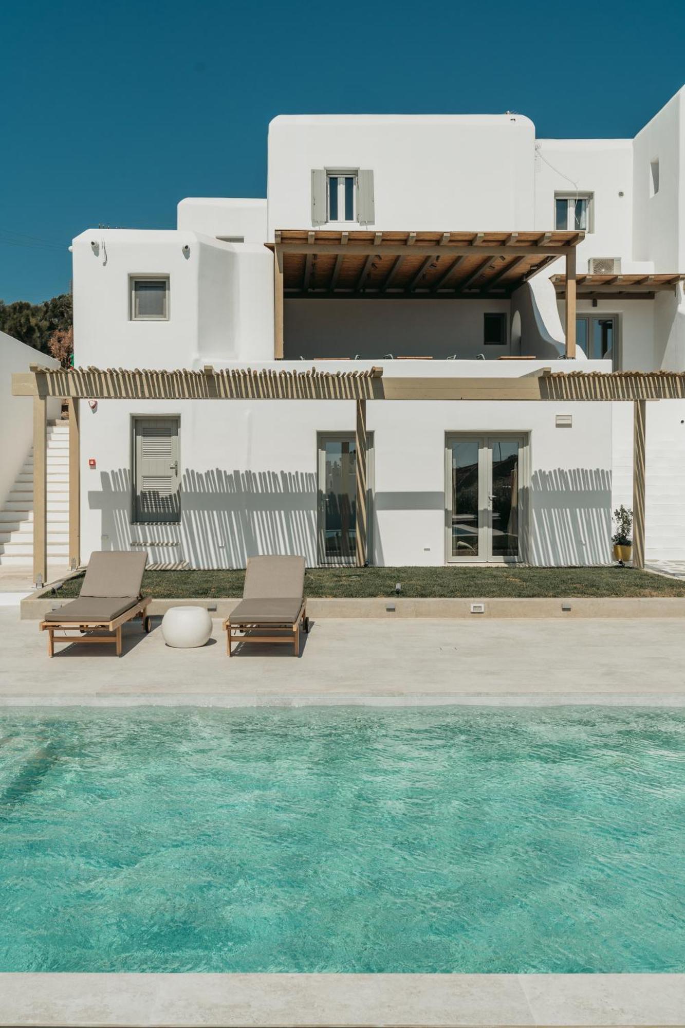 Ostria View Mykonos Bed and Breakfast Mykonos Town Εξωτερικό φωτογραφία