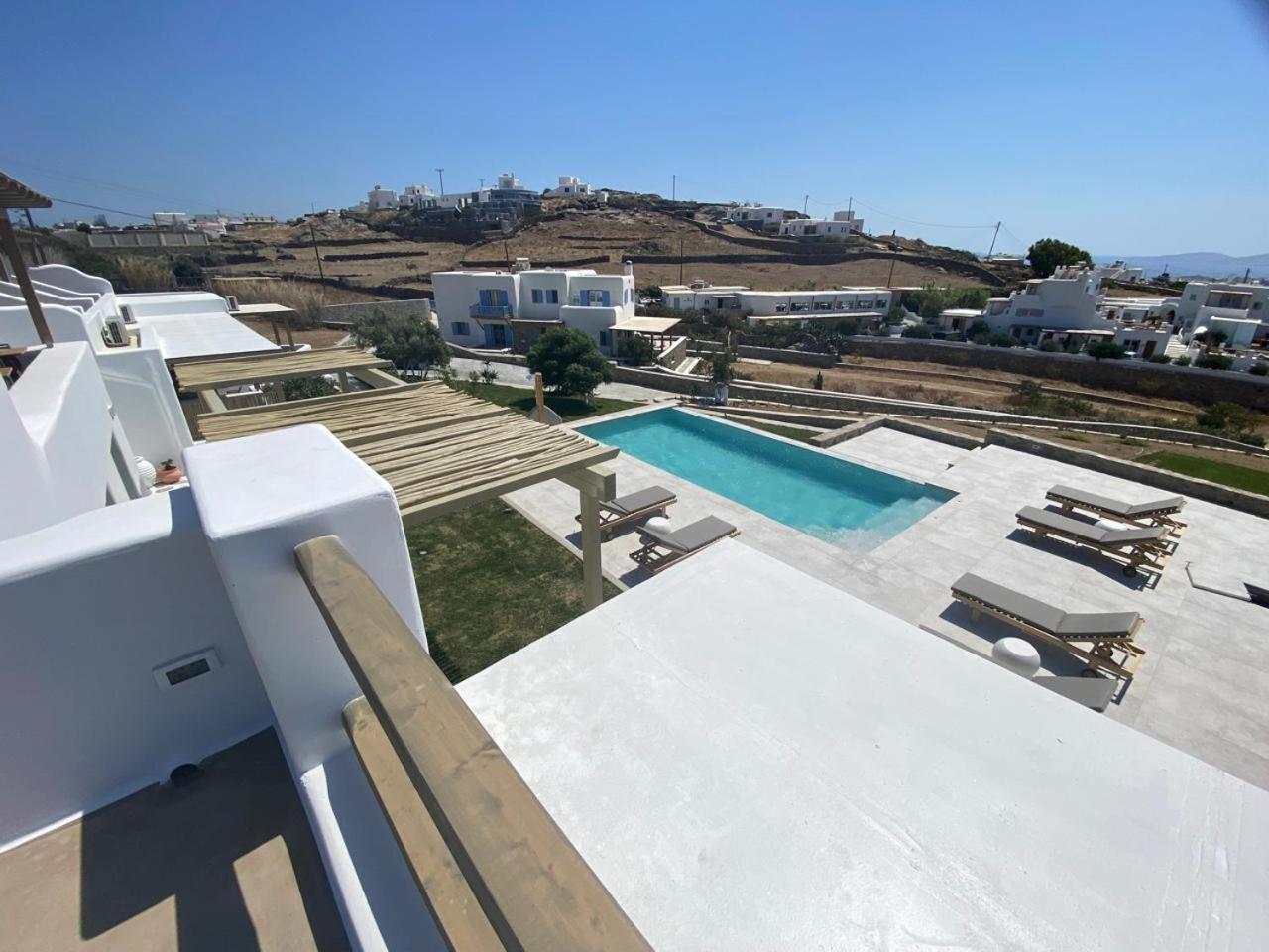 Ostria View Mykonos Bed and Breakfast Mykonos Town Εξωτερικό φωτογραφία